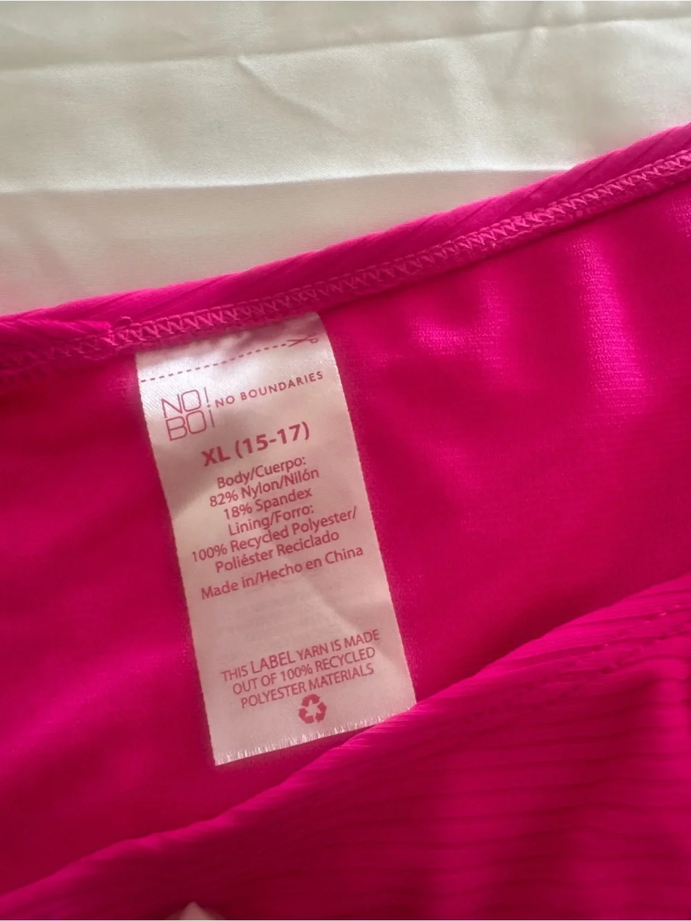 No Boundaries Bright Fuchsia Bikini Bottom